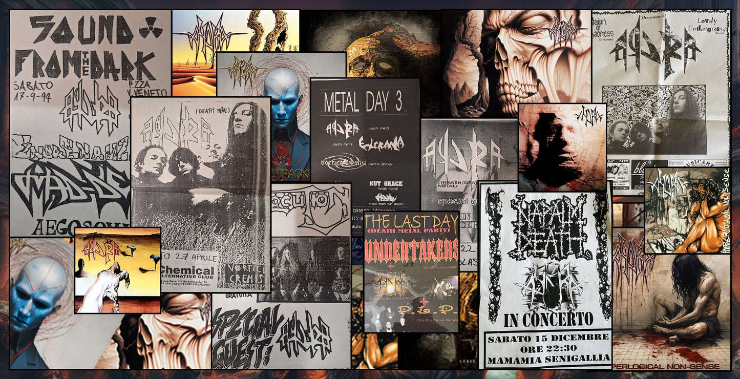 AydrA Hyperlogical sin live 2001/2013 cd live 18 tracks 150 limited numbered copies