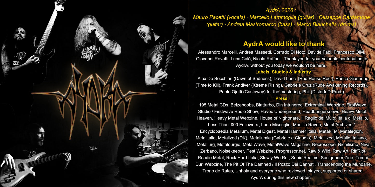 AydrA — Icon of Sin (2026 Remaster) — CD
