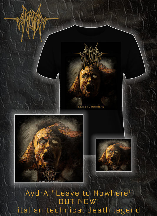 AydrA bundle vynil + cd + t-shirt  "Leave to Nowhere"