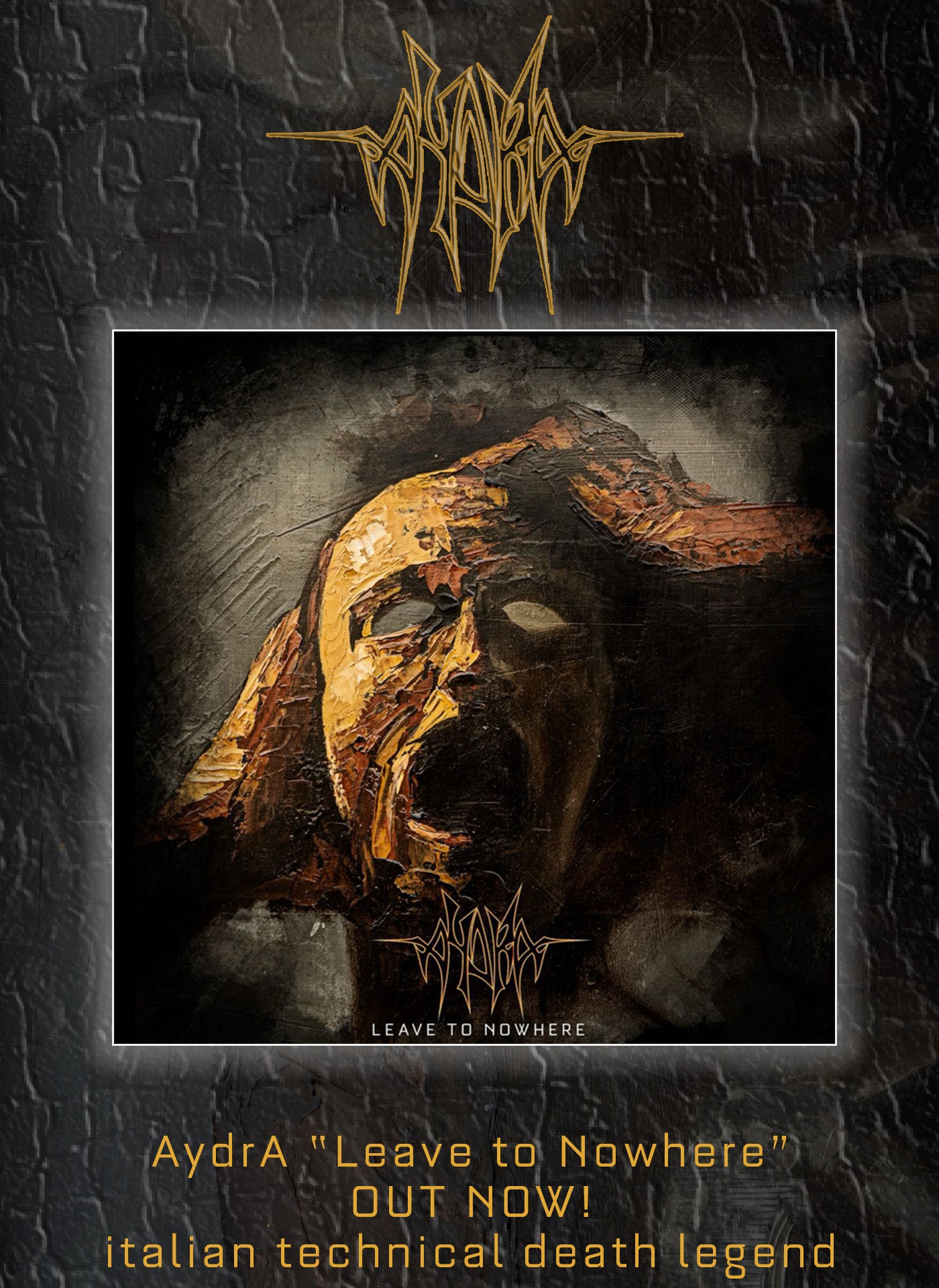 AydrA cd digipack "Leave to Nowhere"