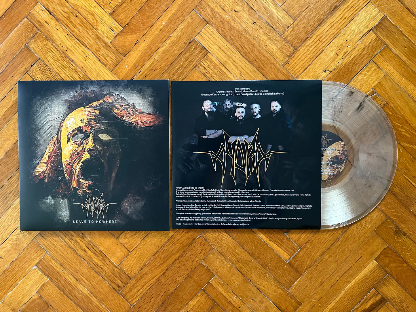 AydrA bundle vynil + cd  "Leave to Nowhere"