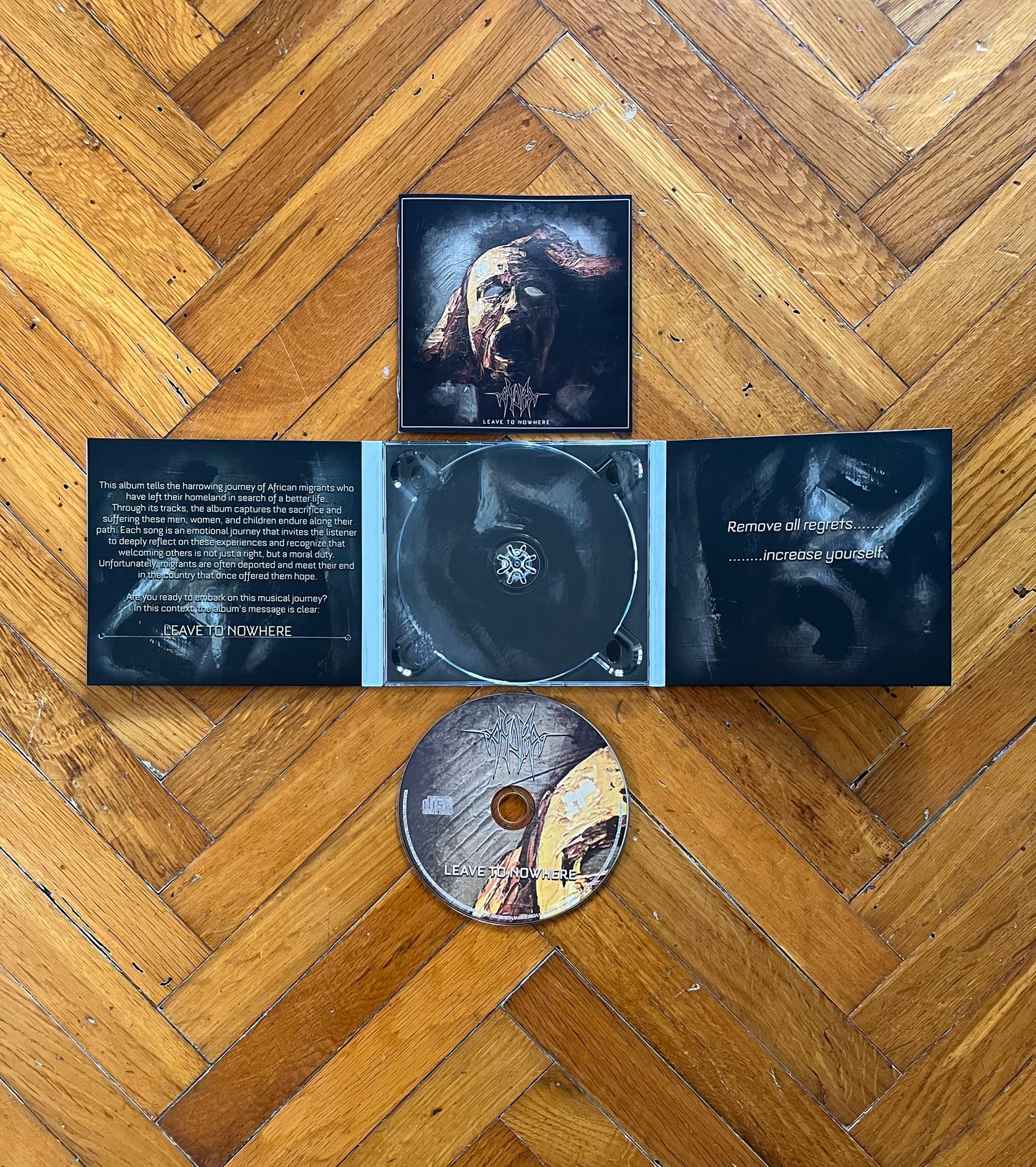 AydrA bundle vynil + cd  "Leave to Nowhere"