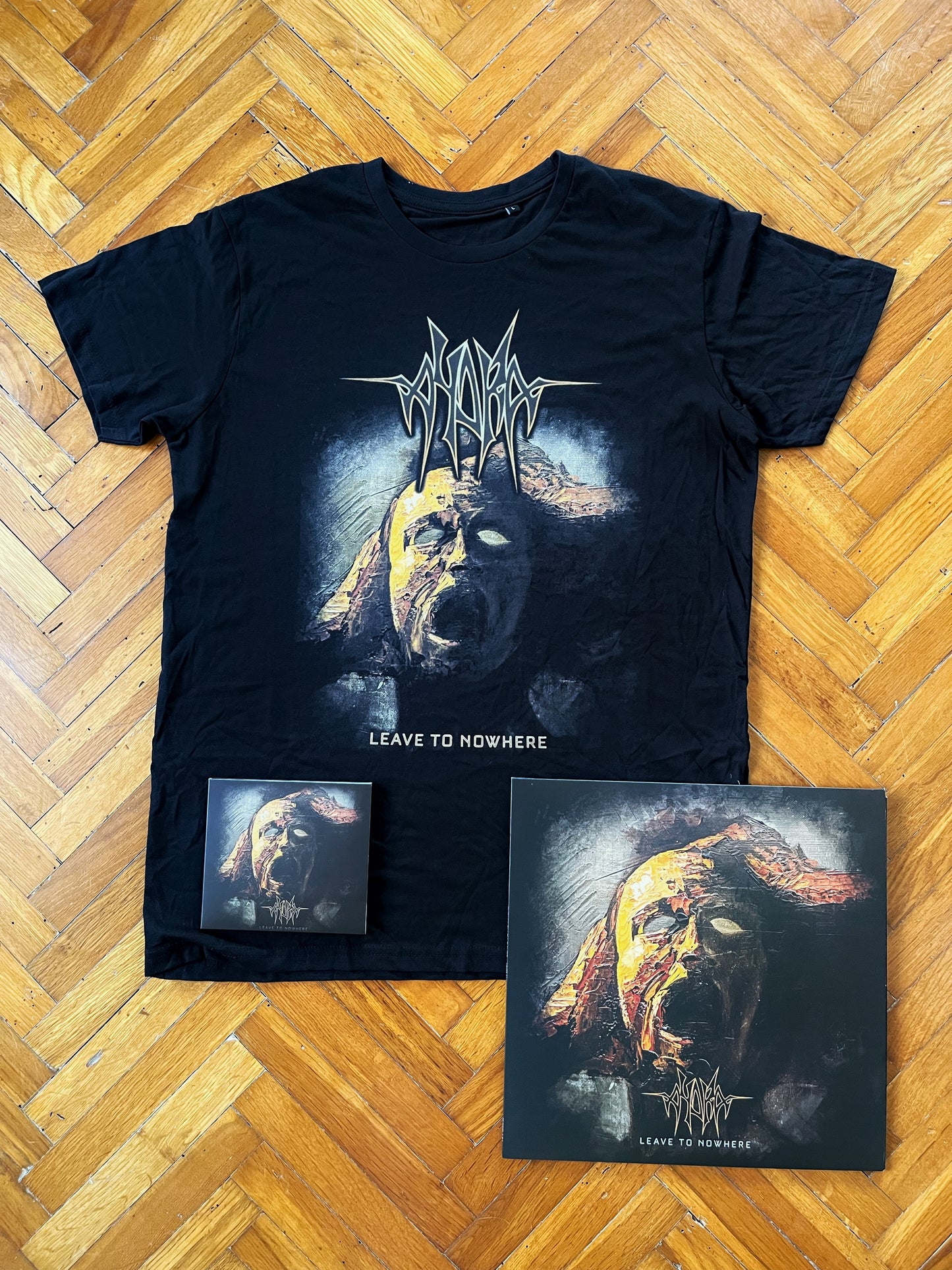 AydrA bundle vynil + cd + t-shirt  "Leave to Nowhere"
