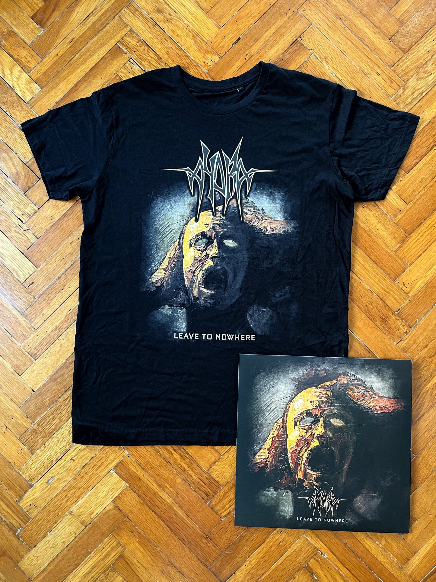 AydrA bundle vynil + t-shirt  "Leave to Nowhere"