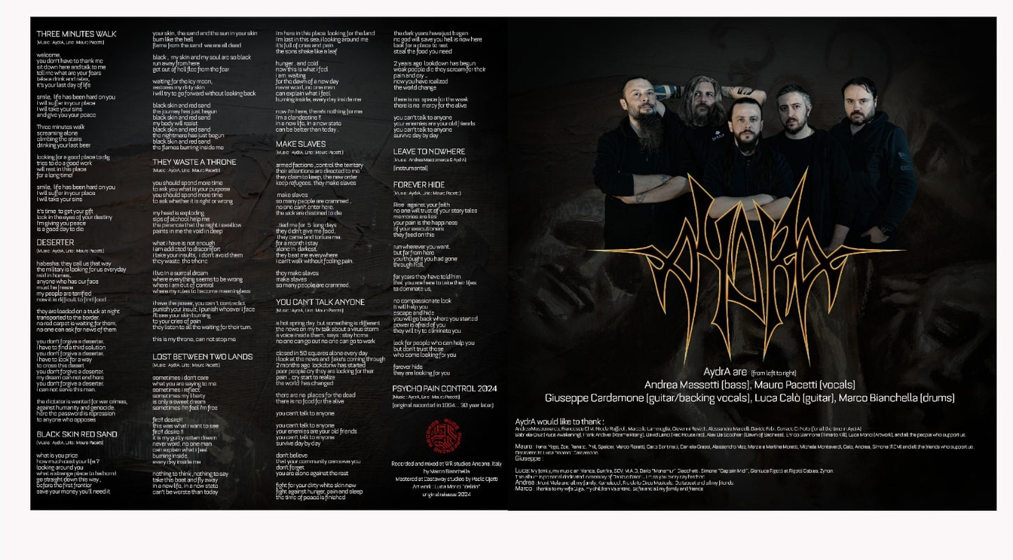 AydrA bundle vynil + cd  "Leave to Nowhere"