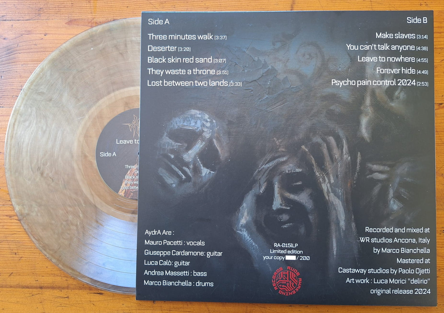AydrA bundle vynil + cd  "Leave to Nowhere"