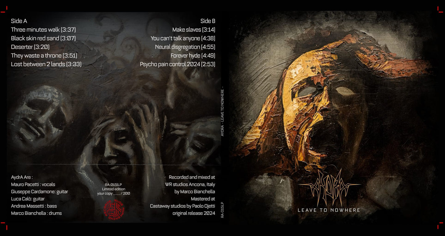 AydrA bundle vynil + cd  "Leave to Nowhere"